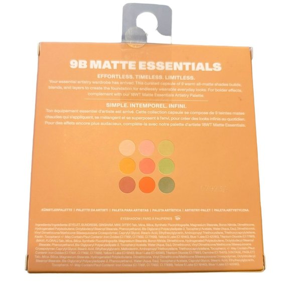 Morphie 9B Matte Essentials Artistry Eye Shadow Palette Nine Shades JJ3355 - Picture 6 of 6